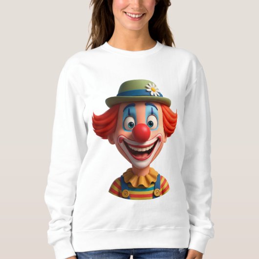 Sweatshirt Clown Joyeux (Devant)
