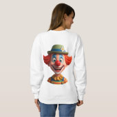 Sweatshirt Clown Joyeux (Dos entier)