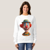 Sweatshirt Clown Joyeux (Devant entier)