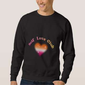 Sweatshirt Club d'Amour de Soi – Design Rétro d'Affirmation F