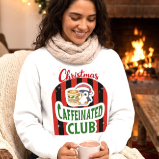 Sweatshirt Club de Café des Fêtes de Noël 