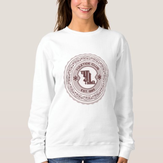 Sweatshirt Club de la période des Fêtes ETA. 1985 Conception (Devant)