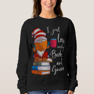 Sweatshirt Club de lecture Gnome Lover