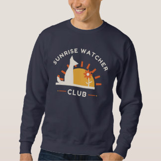 Sweatshirt Club de surveillance du lever de soleil Renard et