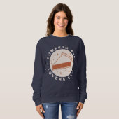 Sweatshirt Club des amateurs de tartes citrouilles (Devant entier)
