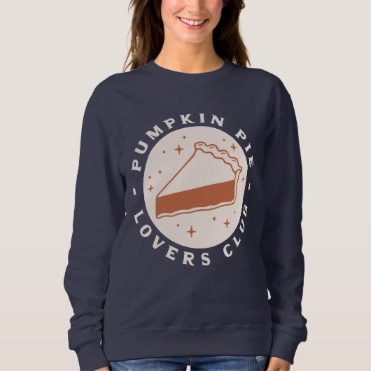 Sweatshirt Club des amateurs de tartes citrouilles (Devant)