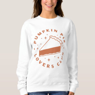 Sweatshirt Club des amateurs de tartes citrouilles