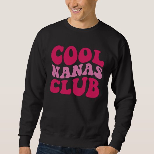 Sweatshirt Club des nanas cool (Devant)