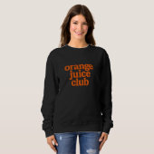 Sweatshirt Club jus d'orange (Devant entier)