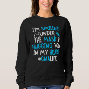 Sweatshirt Cna Sourire Sous Masque Cnalife Infirmière Assista