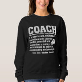 Sweatshirt Coach Definition Coach Appreciation  Coach (Devant)