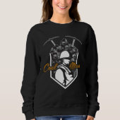 Sweatshirt Coal Miner Power  Mining Mine Worker (Devant)