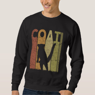 Sweatshirt Coati Vintage Coatimundi Retro Coati Lover Exotiqu
