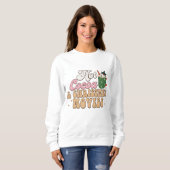 Sweatshirt Coca chaud et films de noël (Devant entier)