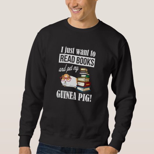 Sweatshirt Cochon de Guinée (Devant)