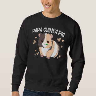 Sweatshirt Cochon d'Inde Cool Pour Hommes Papa Wheek Fluffy C