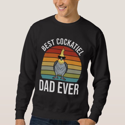 Sweatshirt Cockatiel Dad Cockatiel (Devant)