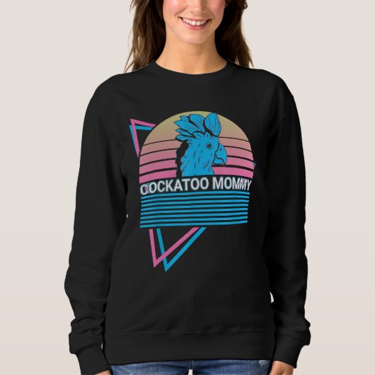 Sweatshirt Cockatoo Mommy Retro (Devant)