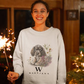 Sweatshirt Cocker Spaniel Chien Animal de compagnie Nom photo