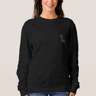 Sweatshirt Cocker Spaniel Chien minimaliste