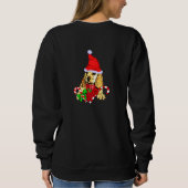 Sweatshirt Cocker Spaniel Christmas Joyeux (Dos)
