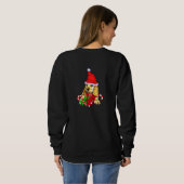 Sweatshirt Cocker Spaniel Noël Joyeux (Dos entier)