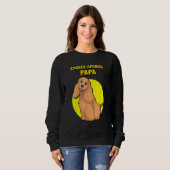 Sweatshirt Cocker Spaniel Papa Red Cocker Spaniel Dog Father (Devant entier)
