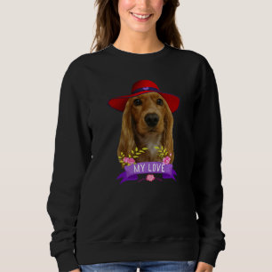 Sweatshirt Cocker Spaniel Pop Love Cocker Papa d'Espagne