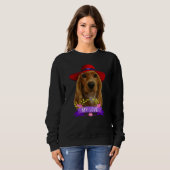 Sweatshirt Cocker Spaniel Poploker Cocker Spaniels Papa Maman (Devant entier)