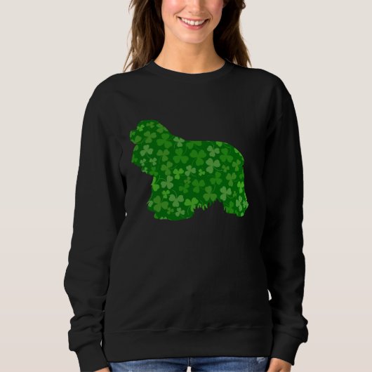 Sweatshirt Cocker Spaniel Saint-Patrick 2019 American Cocke (Devant)