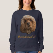 Sweatshirt cocker Spaniels (Devant)