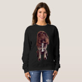 Sweatshirt Cockerpoo Cockapo Spoodle Chien (Devant entier)