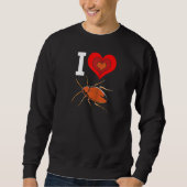 Sweatshirt Cockroach Love Raglan (Devant)