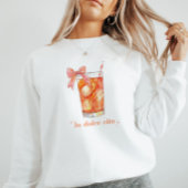 Sweatshirt Cocktail Coquette Aperol Spritz 'La Dolce Vita'