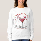 Sweatshirt Cocktail de la Saint-Valentin (Devant)