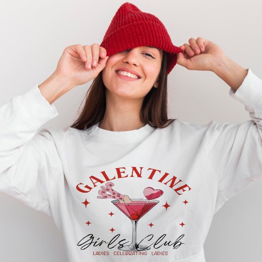 Sweatshirt Cocktail de la Saint-Valentin