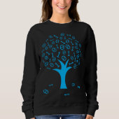 Sweatshirt Codage  Arbre Binaire Science  Ordinateur Codeur (Devant)