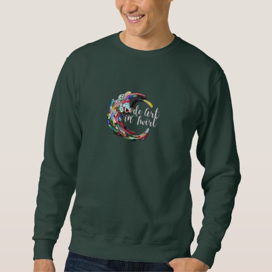 Sweatshirt Code Art en Twirl (Devant)