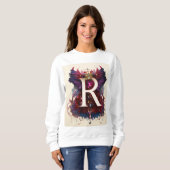Sweatshirt "Code in Style : The R Tee" "R You Ready ?" (Devant entier)