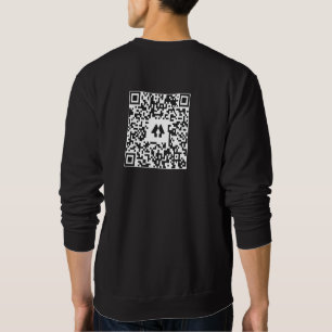 Sweatshirt Code QR de Clopen Effet 