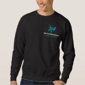 Sweatshirt Code QR de Clopen Effet  (Devant)