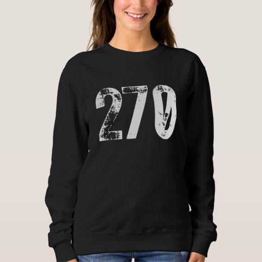 Sweatshirt Code régional 270 Bowling Green KY Code régional m (Devant)