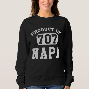 Sweatshirt Code régional rétro vintage Napa Californie