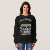 Sweatshirt Coder Blagues Geek Programmeur Informatique C'Est (Devant entier)