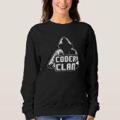 Sweatshirt Coder Clan Software Developer Programmation Coding (Devant)