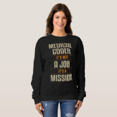 Sweatshirt Coder Médicale C'est un vêtement de codage de miss (Devant entier)