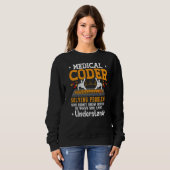 Sweatshirt Coder Médicale Coder Résolution Problèmes Coder Ic (Devant entier)