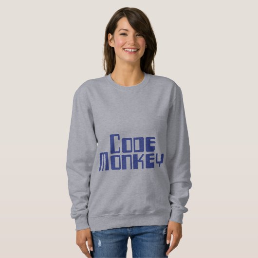 Sweatshirt Codez le singe (Devant entier)