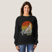 Sweatshirt Coekatiel Parrot Design Oiseau (Devant entier)