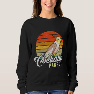 Sweatshirt Coekatiel Parrot Design Oiseau
